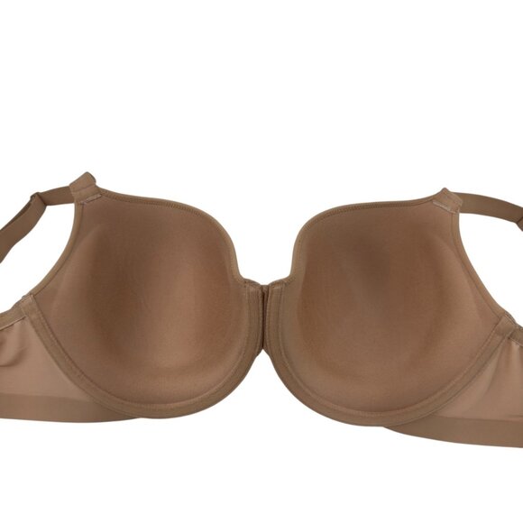 Wacoal Women Tshirt Bra Beige Underwire Full Coverage SZ 38DD Ultimate Comfort - Picture 8 of 12